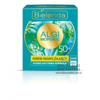 Bielenda МОРСКИЕ ВОДОРОСЛИ увлажняющий крем 50+ день/ночь