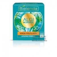 Bielenda МОРСКИЕ ВОДОРОСЛИ питательный полужирный крем 50+ день/ночь