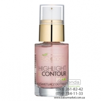 Bielenda Хайлайтер HIGHLIGHT & CONTOUR для лица PEACH- персиковый 15 мл