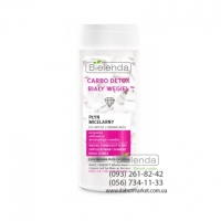Bielenda CARBO DETOX WHITE CARBON Угольная мицеллярная вода для умывания и снятия макияжа 200 мл