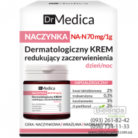 Dr MEDICA Купероз Дерматологический крем, уменьшающий покраснения, гипоаллергенный день/ночь 50 ml