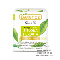 Bielenda ЗЕЛЕНЫЙ ЧАЙ Крем от жирного блеска лица дневной 50 мл